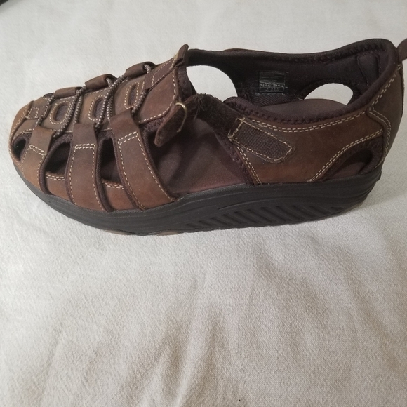 Skechers Dark Brown Women's Sandals - Picture 14 of 16